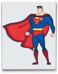  Festés számok szerint - Superman Méret: 40x50cm, Keretezés: Műanyagtáblával