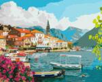 Ideyka Pictură pe numere - Vară în Golful Kotor 40 x 50 cm Carte de colorat