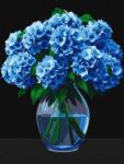 Ideyka Pictură după numere - Buchet de hortensii art_selena_ua 30 x 40 cm Carte de colorat