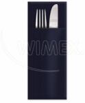 Wimex WIMEX s. r. o. Șervețele de masă CutleryStar cu 2 straturi, negre, 38 x 32 cm [50 buc. ]