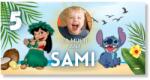 Personal Banner de ziua de naștere cu fotografie - Stitch Dimensiunea bannerului: 130 x 65 cm