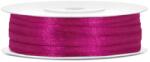 PartyDeco Panglică de satin - Fuchsia 3mm/50m