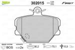 VALEO Set placute frana VALEO 302015 (302015)