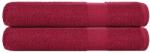 vidaXL Кърпи FROGN 2 бр. бордо 100x200 см 360 г/м2 (136746)