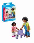 Playmobil - Figurina mesterita cu fetita (PM71881) - ejuniorul