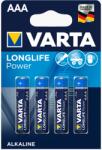 VARTA Alkáli elemek Longlife Power AAA R3, 4 db Varta