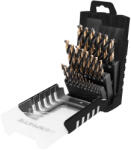 GRAPHITE HSS-CNC Fém Fúrószár, 124°, "Pro-Tec", 1, 0 - 13, 0 mm, 25 db-os Készlet