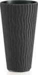 Prosperplast SANDY SLIM virágcserép antracit 39 cm (CEN-66558) (CEN-66558)