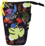 COOLPACK Lilo és Stitch egyberakható tolltartó - fekete mintás (RF143886)