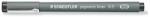 STAEDTLER Tusfilc, 0, 5 mm, STAEDTLER "Pigment Liner 308", fekete (TS308059) - webpapir