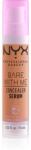 NYX Cosmetics Bare With Me Concealer Serum hidratant anticearcan 2 in 1 culoare 8.5 Caramel 9, 6 ml