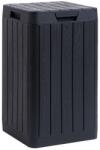 Toomax Rio garden grafit 80 Literes műanyag kültéri szemetes - grafit (Z0480RAA04100)