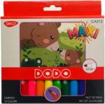 Daco Carioci maxi Daco CA212, 12 culori, Dodo (CA212)