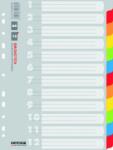 Office Products Separatoare carton color, A4, 170g/mp, 12 culori/set, Office Products (OF-21071221-99) - vexio