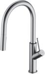 Omnires Bend baterie bucătărie pe picior nichel BE6455NI (BE6455NI)