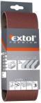 Extol PREMIUM csiszolóvászon végtelenített szalag, 3 db-os csomag, 75x457mm, P40 8803504 (8803504)