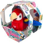 Flair Happy Yappers interaktív plüss piros Papagáj (9594) - jatekshop