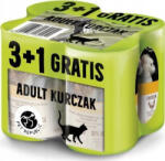 Pet Republic Pet Republic Kit Chicken 3+1 FREE - Macska nedves eledel - 400g
