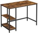 Euziel Íróasztal SOLEA - barna/fekete LWD046B01 (EZ0029)