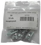  Brat de ipsos cu dibluri metalice GF 30/100 (10 buc) (ZIP725)