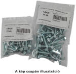  Șurub cu plăci autoforante DIN 7504/K flanșă hexagonală 4, 8x45 (50 buc) (ZIP308)