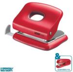 Rapid FC20 Kétlyukú 20 lap lyukasztó - Meggyvörös (23256402) (23256402)