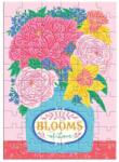 Galison 78261 - Blooms of Love - 60 db-os Képeslap puzzle (78261)