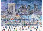 Galison 86112 - Snowfall Over New York City, Michael Storrings - 1000 db-os puzzle (86112)