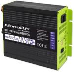 Qoltec Smart Monolith töltő LiFePO4 AGM GEL SLA akkumulátorokhoz | 80A | 12V | Gyors töltés (QC-51918)