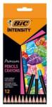 BIC Creioane colorate, 12 culori/set, Intensity Premium BIC (BC9518441)