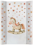 CEBA BABY Pelenkázó alátét 2-oldalas kemény deszkával (50x70) Ultra Light Rocking Horse