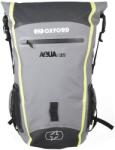 Oxford Rucsac impermeabil Oxford Aqua B25 negru-cenușiu-galben-fluo 25 l (AIM006-290)