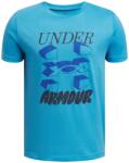 Under Armour Gyerek szabadidő rövid ujjú pólók Under Armour SPLIT BIG LOGO SS TEE K kék 1390003-452 - YL