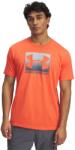 Under Armour Férfi szabadidő rövid ujjú pólók Under Armour BOXED SPORTS UPDATED SS TEE narancssárga 1386793-847 - XS