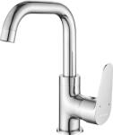 Kuchinox Sagra, mosdócsaptelep h-242 L-alakú kifolyóval, króm, LAV-BQR_025D (LAV-BQR_025D)