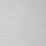  Konyhai hátfal, konyhapanel ütésálló és hőálló ABS anyagból, 295x60 cm - fotó minőségű, UV nyomtatott - Fehér tégla (TP10025535)