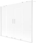 Mexen Mexen, Mexen Velar Duo 2 szárnyú eltolható kádparaván 190 x 150 cm, fagyos, fehér - 896-190-000-32-20 (896-190-000-32-20)