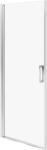 Cersanit Moduo, 1-szárnyú ajtó nyitáshoz 80x195 cm, 6mm átlátszó üveg, króm profil, S162-020 (S162-020)