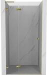 Mexen Mexen, Mexen Lunar L balos nyíló zuhanyajtó 85 cm, átlátszó, arany - 834L-085-000-50-00-L (834L-085-000-50-00-L)