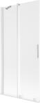 Mexen Velar, 2 szárnyas eltolható kádparaván 95 x 150 cm, 8 mm mattüveg, fehér matt, 896-095-000-31-20 (896-095-000-31-20)