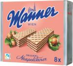 Manner Оригинални неаполитански вафли с какаов крем и лешници Тъмна опаковка 8 x75g