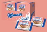 Manner Snack Мини млечен лешник Дисплей 28x25g