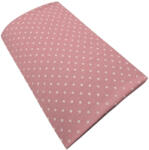 STELLA lepedő strech pamut 60×120/70x140cm púder pöttyös