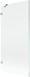 Mexen Mexen, Mexen Lunar 1 szárnyú kádparaván 90 x 150 cm, átlátszó, króm - 897-090-000-01-00 (897-090-000-01-00)