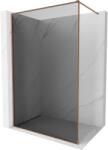 Mexen Mexen, Mexen Kioto-XF zuhanyfal kerettel 100 x 202 cm, grafitszürke 10 mm, rozéarany - 800-100-104-60-40-X (800-100-104-60-40-X)