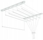 Erga Erga, mennyezeti akasztó ruhaszárításhoz 6x170 cm, fehér, ERG-SEP-10SUSSUF6PP17 (ERG-SEP-10SUSSUF6PP17) Ruhaszárító