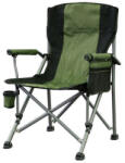 Leziter Fotoliu confort cu suport pentru pahare verde (YF-01-GREEN)