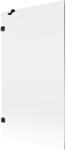 Mexen Mexen, Mexen Lunar 1 szárnyú kádparaván 100 x 150 cm, átlátszó, fekete - 897-100-000-70-00 (897-100-000-70-00)