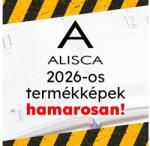 Alisca Határidőnapló ALISCA A/4 heti fehér lapos prémium bright 2027 (260603/PBRIGHT) - robbitairodaszer
