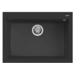 Elleci ELLECI- Mosogatótálca Quadra 120 70x51 Granitek 1 m. G40 Nero (LGQ12040) - ellecimarkabolt